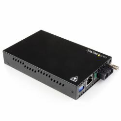 StarTech.com Gigabit Ethernet Single Mode Fiber Media Converter SC 40 km - 1000 Mbps 