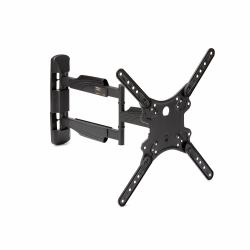 StarTech.com Full Motion TV Wall Mount - 32-55 inch [77lb/35kg] VESA Displays - Low Profile Universal Flat Screen TV Wall Mount - Heavy Duty Adjustable Tilt/Swivel Articulating Arm Bracket 
