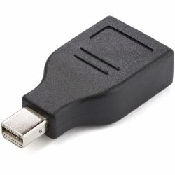 StarTech.com Compact Mini DisplayPort to DisplayPort Adapter - 4K x 2K Video - UHD Mini DP to DP Converter - mDP to DP 1.2 Adapter - mDP PC/Computer to DisplayPort Monitor/Display - M/F 