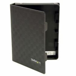 StarTech.com 2.5in Anti-Static Hard Drive Protector Case - Black [3pk] 