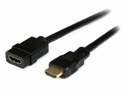 StarTech.com 2m [6ft] HDMI Extension Cable - HDMI Male to Female Cable - 4K HDMI Cable Extender - 4K 30Hz UHD HDMI Cable with Ethernet M/F - High Speed HDMI 1.4 Cable - HDMI Cord Extender 
