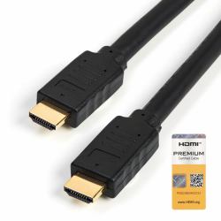 StarTech.com 23ft [7m] Premium Certified HDMI 2.0 Cable with Ethernet - High Speed Ultra HD 4K 60Hz HDMI Cable HDR10 - Long HDMI Cord [Male/Male Connectors] - For UHD Monitors, TVs, Displays 