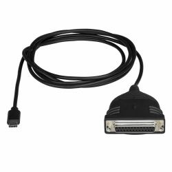 StarTech.com USB-C to Parallel Printer Cable 