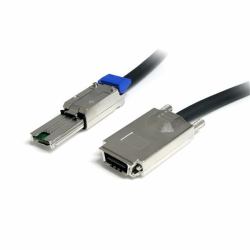 StarTech.com 2m External Serial Attached SCSI SAS Cable - SFF-8470 to SFF-8088 