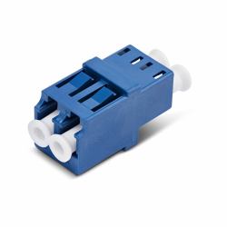 StarTech.com LCLCSMCOUPLER fibre optic adapter LC/UPC 1 pc[s] Blue, White 