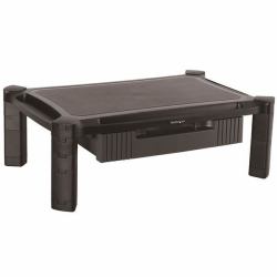 StarTech.com Monitor Riser with Drawer - Height Adjustable - Large - For up to 32" [22lb/10kg] Displays 