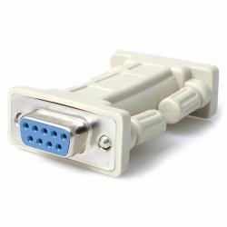 StarTech.com DB9 RS232 Serial Null Modem Adapter - F/F 