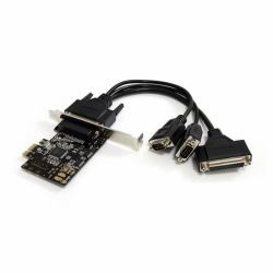 StarTech.com 2S1P PCI Express Serial Parallel Combo Card with Breakout Cable 