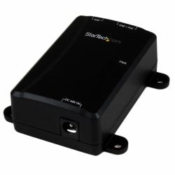 StarTech.com 1-Port Gigabit Midspan - PoE+ Injector - 802.3at and 802.3af 