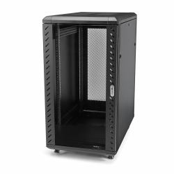 StarTech.com 18U Enterprise-Grade Server Rack Cabinet, 19in Enclosed 4-Post Rack with 33in [83cm] Mounting Depth and 1764lb [800kg] Weight Capacity 