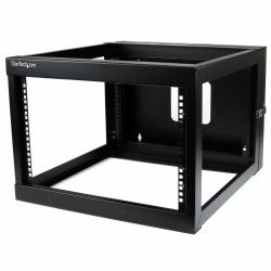 StarTech.com 6U Hinged Open Frame Wall-Mount Server Rack - 22 in. Deep 
