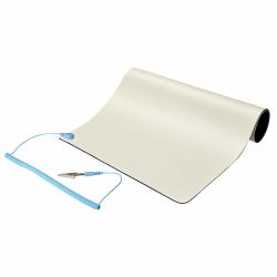 StarTech.com Anti Static Mat, ESD Mat for Electronics Repair, Anti Static Table/Desk Mat w/Detachable Grounding Wire, ANSI/ESD S 4.1, Flexible Thermoplastic Work Pad/Mat, 11x18in [30x46cm] - TAA 