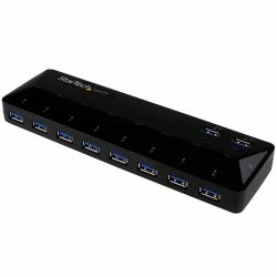 StarTech.com 10-Port USB 3.0 Hub with Charge and Sync Ports - 5Gbps - 2 x 1.5A Ports 