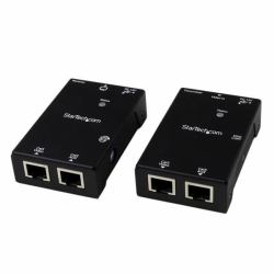 StarTech.com HDMI Over CAT5e/CAT6 Extender with Power Over Cable - 165 ft [50m] - TAA 