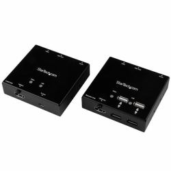 StarTech.com HDMI over CAT6 Extender with 4-port USB Hub - 165 ft [50m] - 1080p - TAA 