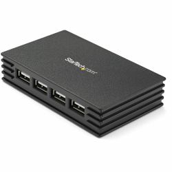 StarTech.com 4 Port Black USB 2.0 Hub 