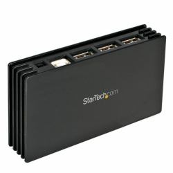 StarTech.com 7 Port Black USB 2.0 Hub 