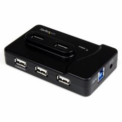StarTech.com 6 Port USB 3.0 / USB 2.0 Combo Hub with 2A Charging Port – 2x USB 3.0 & 4x USB 2.0 