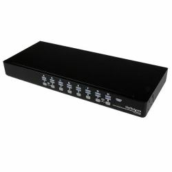 StarTech.com 16 Port 1U Rackmount USB KVM Switch with OSD 