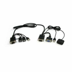 StarTech.com 2 Port USB VGA Cable KVM Switch w/ Remote Switching 