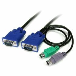 StarTech.com 6 ft 3-in-1 Ultra Thin PS/2 KVM Cable 