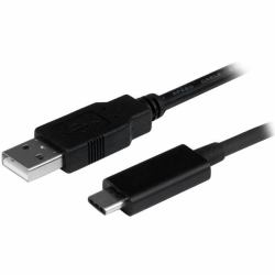 StarTech.com 3ft [1m] USB-A to USB-C Charging Cable, Charge & Sync, 3A, USB 2.0, USB-IF Certified - USB Charging Cord 