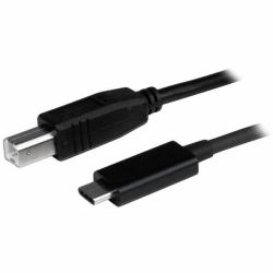 StarTech.com 3ft [1m] USB-B to USB-C Cable, Data Cord, USB 2.0, USB-C Data Transfer Cable 