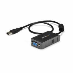 StarTech.com USB 2.0 to VGA Adapter, USB to VGA Monitor Converter for Windows, 1440x900 [no support for macOS/ChromeOS/Linux] - TAA 