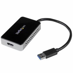 StarTech.com USB 3.0 to HDMI Adapter w/ 1x USB, USB to HDMI Monitor Converter for Windows [no support for macOS/ChromeOS/Linux] - TAA 