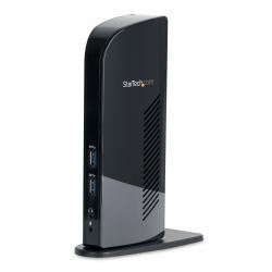 StarTech.com Dual Monitor USB 3.0 Docking Station with HDMI - DVI - 6 x USB Ports~Dual Monitor USB 3.0 Laptop Docking Station with HDMI & DVI/VGA, 6x USB-A Hub, GbE, Audio, Universal Type-A Dock - Windows/macOS/ChromeOS 