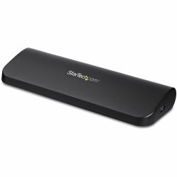 StarTech.com Dual-Monitor USB 3.0 Docking Station with HDMI & DVI/VGA~Dual Monitor USB 3.0 Laptop Docking Station with HDMI/DVI/VGA, 3x USB-A Hub, GbE, Audio, Universal Type-A Dock for Windows/macOS/ChromeOS - TAA Compliant 