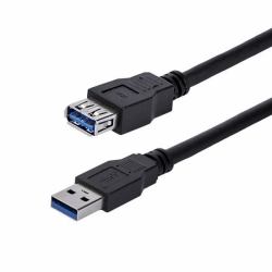 StarTech.com 1m Black SuperSpeed USB 3.0 [5Gbps] Extension Cable A to A - M/F 