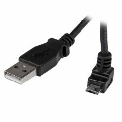StarTech.com 1m Micro USB Cable - A to Up Angle Micro B 