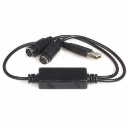 StarTech.com USB to PS/2 Adapter - Keyboard and Mouse 