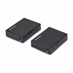 StarTech.com VDSL2 Ethernet Extender Kit over Single Pair Wire, Up to 0.6mi [1km] Long Range LAN Repeater over Phone Line/CAT5e/CAT6, Up to 300Mbps, Replacement for 110VDSLEXTEU - TAA 