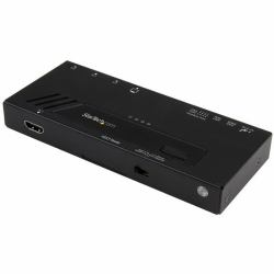 StarTech.com 4-Port HDMI Automatic Video Switch - 4K with Fast Switching - TAA 