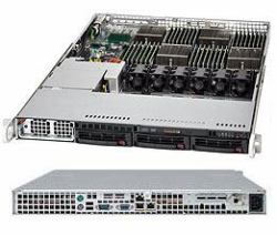 Supermicro AS-1042G-TF server barebone Rack [1U] Black 