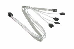 Supermicro CBL-SAST-0616 Serial Attached SCSI [SAS] cable 0.5 m Grey 