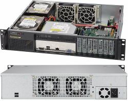Supermicro SuperChassis 523L-505B 2U Black 500 W 