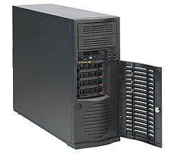 Supermicro SuperChassis 733TQ-668B Midi Tower Black 668 W 