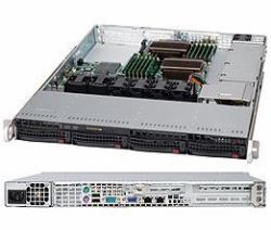 Supermicro SuperChassis 815TQ-600WB Rack Black 600 W 