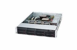Supermicro SC825TQC-600LPB Rack Black 600 W 