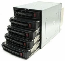 Supermicro CSE-M35TQ SATA Mobile Rack, Black 