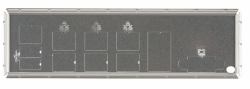 Supermicro MCP-240-00098-0N computer case part Universal I/O shield 