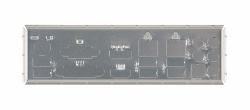 Supermicro MCP-260-00063-1N computer case part I/O shield 