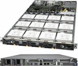Supermicro SSG-6119P-ACR12N4L server barebone Intel® C621 LGA 3647 [Socket P] Rack [1U] Black 