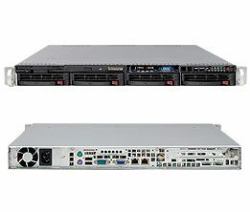 Supermicro SuperServer 6016T-MTLF Intel® 5500 Socket B [LGA 1366] Rack [1U] Black 