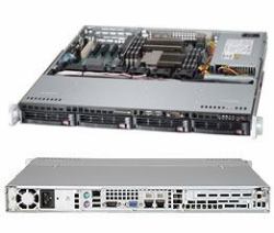 Supermicro Superserver 6017B-MTLF Intel® C602 LGA 1356 [Socket B2] Rack [1U] Black 