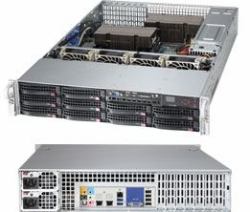 Supermicro Superserver 6027AX-TRF Intel® C602 LGA 2011 [Socket R] Rack [2U] Black 