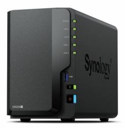 Synology DiskStation DS225+ 2 Bay NAS Desktop Intel® Celeron® J4125 2 GB DDR4 Synology DSM Black 